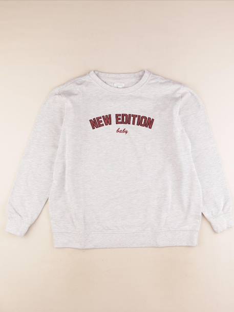 Sweat grossesse - 34 à 36 Gris 1 - vertbaudet enfant 