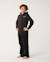 Sweat à capuche garçon surf shack art Washed black+Wave pool 3 - vertbaudet enfant 