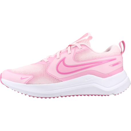 Baskets fille modèle cosmic runner gs Blanc 102+Noir 003+Rose 14 - vertbaudet enfant 
