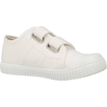 Baskets basses enfant à scratch Aloe+Blanc+Jeans+Marine+Peau 11 - vertbaudet enfant 