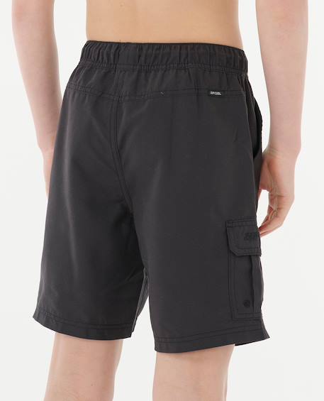 Short de bain volley cargo garçon Black 4 - vertbaudet enfant 