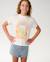 T-shirt enfant costa del sol band Bone+Washed black 6 - vertbaudet enfant 