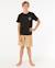 Short classic surf cord cargo garçon Khaki 4 - vertbaudet enfant 