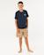 T-shirt garçon streamline lineup Aloe+Bleu marine foncé 10 - vertbaudet enfant 