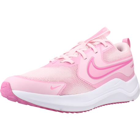Baskets fille modèle cosmic runner gs Blanc 102+Noir 003+Rose 16 - vertbaudet enfant 