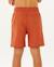 Short de bain boardshort volley enfant streamline offset Argile cuite+Mousse 3 - vertbaudet enfant 