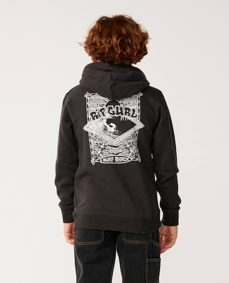 Garçon-Pull, gilet, sweat-Sweat à capuche garçon surf shack art