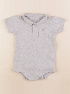 Seconde main-Garçon-Body-Body à col - 18 mois