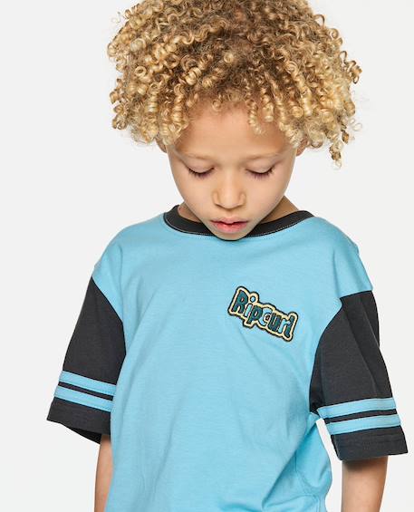 T-shirt garçon paddle out logo Bone+Wave pool 8 - vertbaudet enfant 