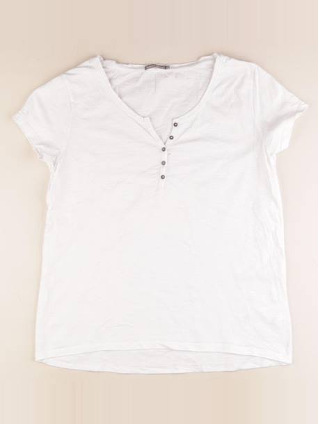 Tee-shirt grossesseallaitement - 46 à 48 Blanc 1 - vertbaudet enfant 