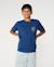T-shirt garçon staple Blanc+Light navy+Wave pool 7 - vertbaudet enfant 