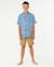 Chemise eternal shred manches courtes garçon Denim délavé+Noir délavé 4 - vertbaudet enfant 