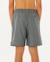 Short de bain boardshort volley enfant streamline offset Argile cuite+Mousse 9 - vertbaudet enfant 