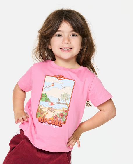 Fille-T-shirt, sous-pull-T-shirt fille surf vista
