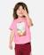 T-shirt fille surf vista Bone+Bright pink 8 - vertbaudet enfant 
