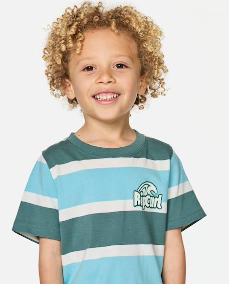 T-shirt garçon paddle out stripe Wave pool 4 - vertbaudet enfant 