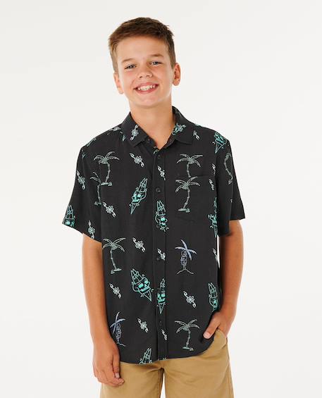 Garçon-Chemise-Chemise eternal shred manches courtes garçon