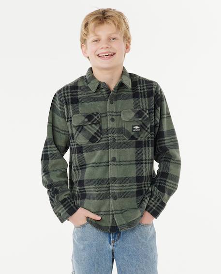 Garçon-Chemise-Chemise polaire fun times garçon