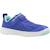 Baskets garçon souples à scratch j foot run Bleu+Vert 5 - vertbaudet enfant 