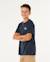T-shirt garçon streamline lineup Aloe+Bleu marine foncé 8 - vertbaudet enfant 