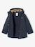 Parka 3 en 1 fille amovible blush+marine 20 - vertbaudet enfant 