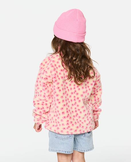 Polaire fille party wave Peach 2 - vertbaudet enfant 