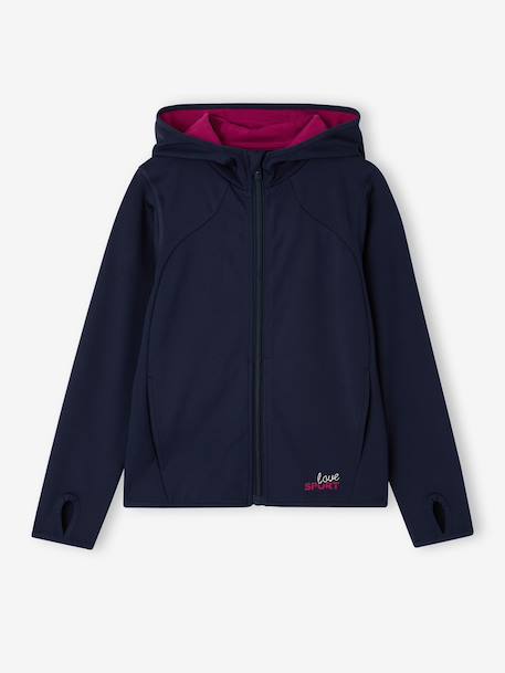 Ensemble de sport enfant fille marine 2 - vertbaudet enfant 