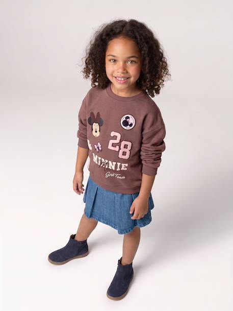 Sweat Minnie enfant fille chocolat 5 - vertbaudet enfant 