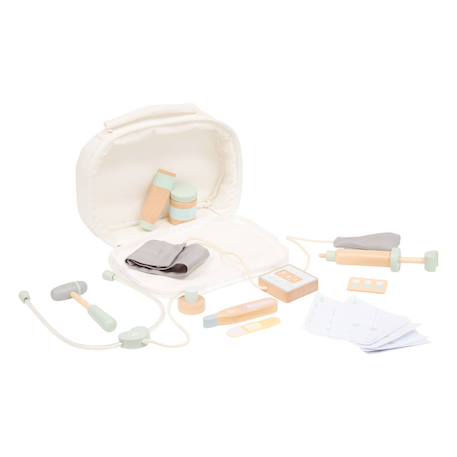 Coffret jeu docteur liel 7x23cm Vert 1 - vertbaudet enfant 