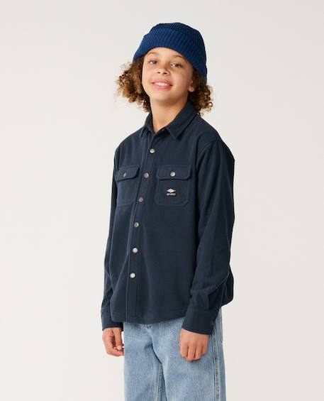 Chemise chaude garçon sessions polar Dark navy 2 - vertbaudet enfant 