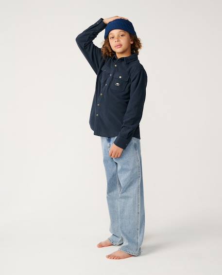 Chemise chaude garçon sessions polar Dark navy 4 - vertbaudet enfant 