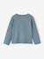 T-shirt fille animation coeur fille manches longues blush+écru+vert 10 - vertbaudet enfant 