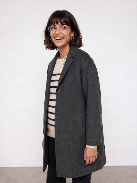 Manteau grossesse et protège bébé anthracite 5 - vertbaudet enfant 