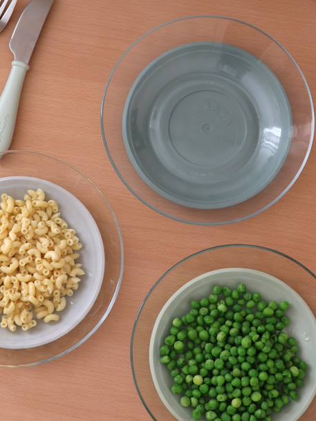 Lot 3 assiettes vert 1 - vertbaudet enfant 