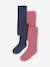 Lot de 2 collants enfant fille mauve 1 - vertbaudet enfant 