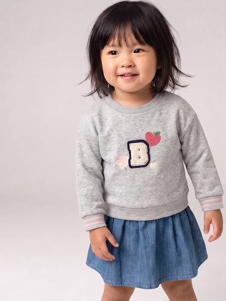 Robe bébé fille manches longues stone 8 - vertbaudet enfant 