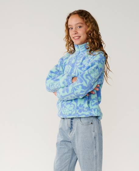 Polaire 1/4 zippé pacific dreams Ocean 2 - vertbaudet enfant 