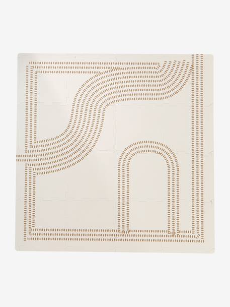 Tapis dalles 16 pièces beige 2 - vertbaudet enfant 