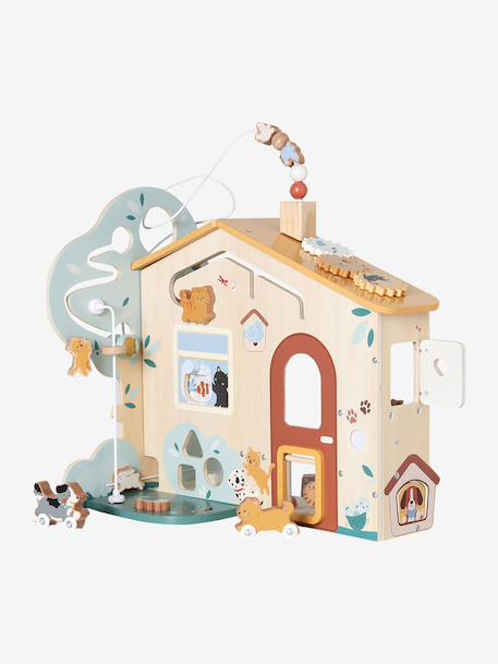 Maison multi-activités en bois FSC® Big Family 3 - vertbaudet enfant 