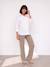 Pantalon de grossesse style yoga beige 1 - vertbaudet enfant 