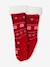 Chaussettes fourrée Noël rouge 2 - vertbaudet enfant 