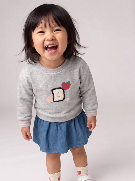 Robe bébé fille manches longues stone 2 - vertbaudet enfant 