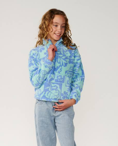 Polaire 1/4 zippé pacific dreams Ocean 1 - vertbaudet enfant 