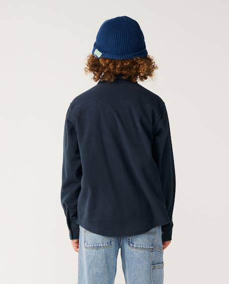 Chemise chaude garçon sessions polar Dark navy 3 - vertbaudet enfant 