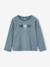 T-shirt fille animation coeur fille manches longues blush+écru+vert 9 - vertbaudet enfant 