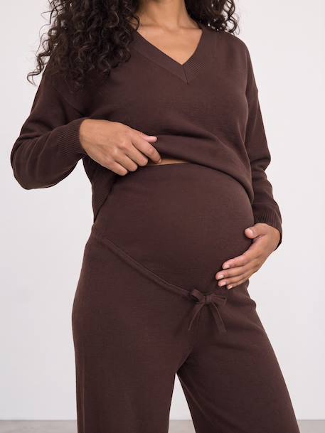 Ensemble pantalon grossesse chocolat 7 - vertbaudet enfant 