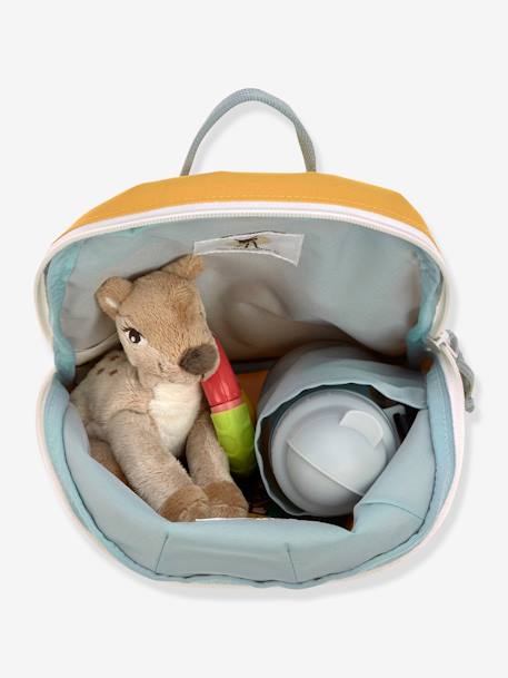 Sac à dos tiny crèche About friends LÄSSIG lion jaune+raton laveur gris 4 - vertbaudet enfant 