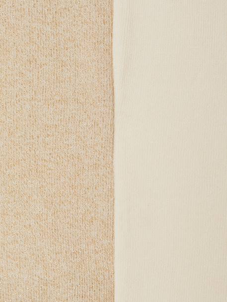 Lot de 2 collants fille doré 2 - vertbaudet enfant 