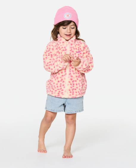Polaire fille party wave Peach 3 - vertbaudet enfant 