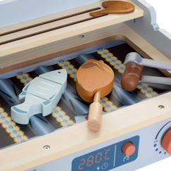 Jouet-Jeux d'imitation-Jeu table barbecue liam 16x34cm